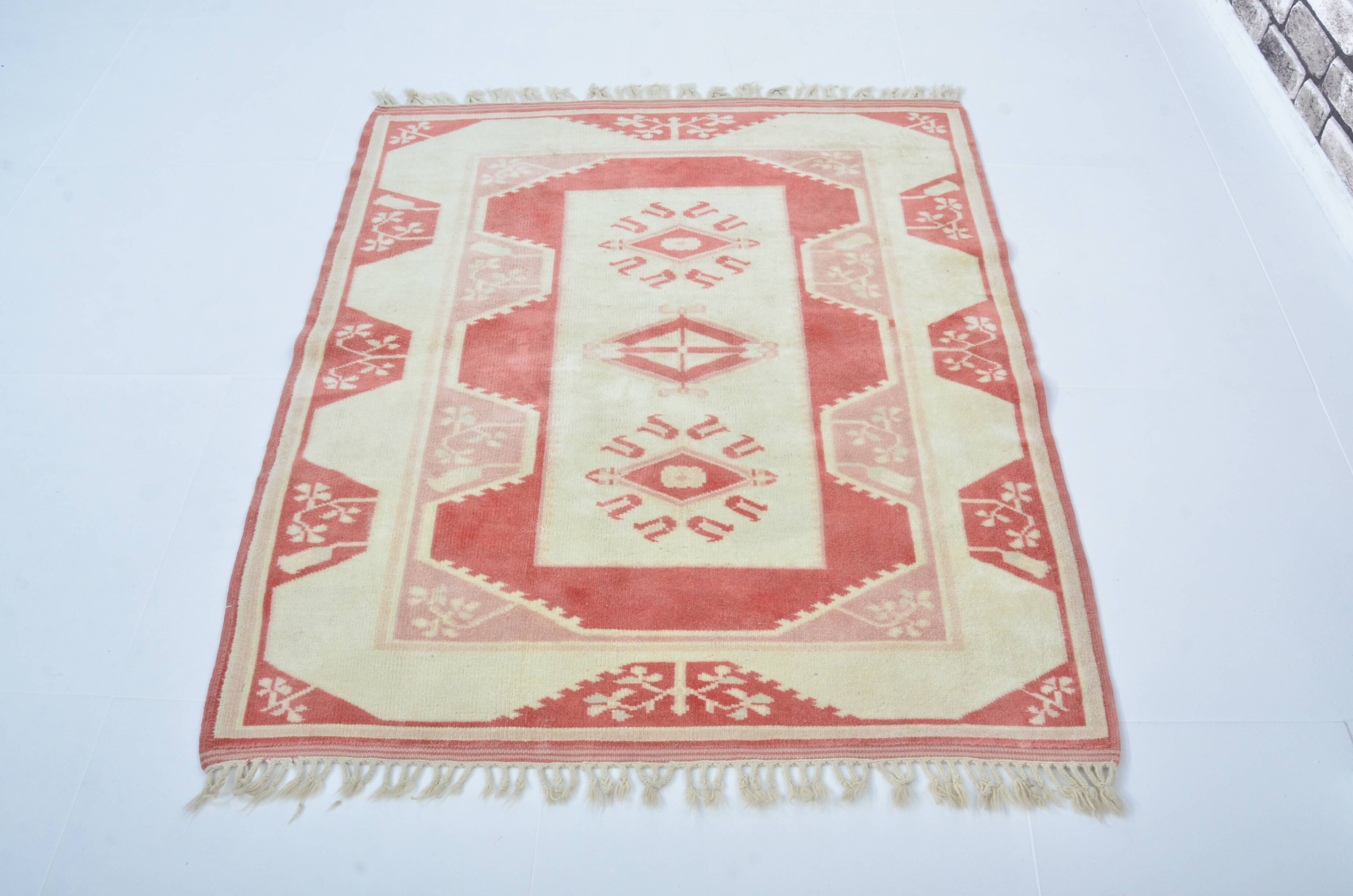 Turkish Oushak handmade rug sku 3584