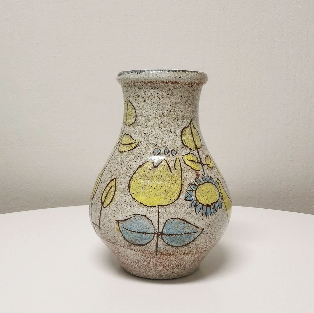 Ceramic vase, Accolay, 1960