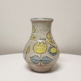 Ceramic vase, Accolay, 1960