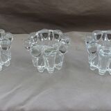3 bougeoirs