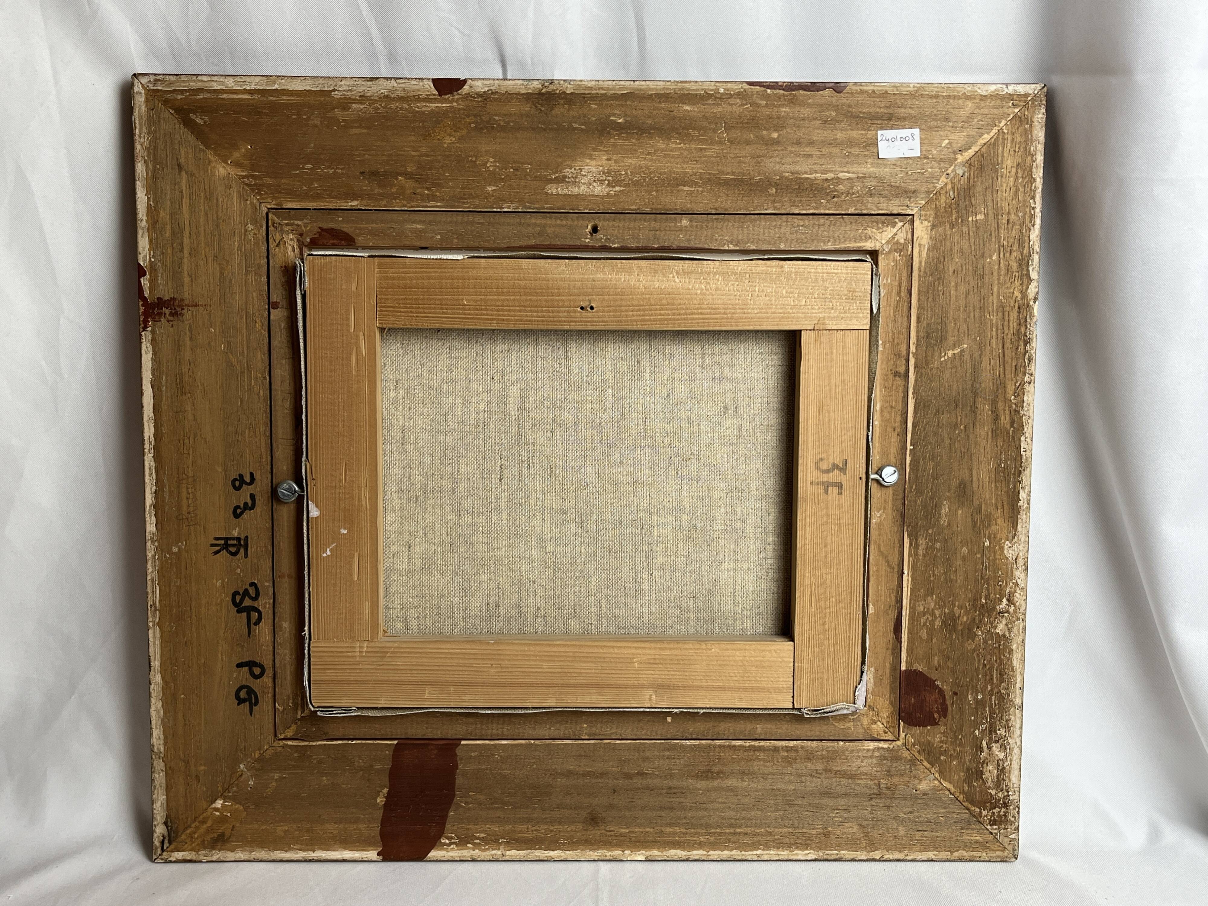 Tirault, oil on canvas view of angers signed 20th century