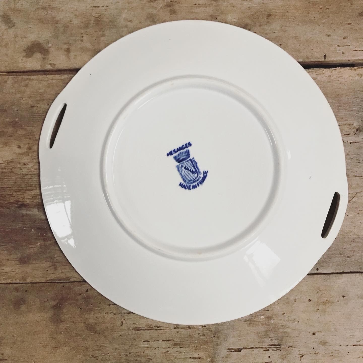 Antique cake dish Saint Amand