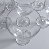 Set of 6 wine glasses