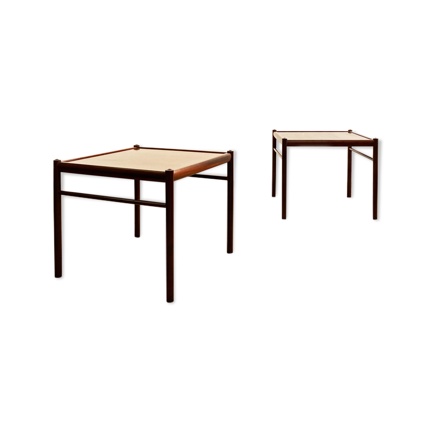 Coffees tables by Ole Wanscher for Poul Jeppensen