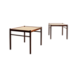 Coffees tables by Ole Wanscher for Poul Jeppensen
