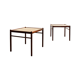 Coffees tables by Ole Wanscher for Poul Jeppensen