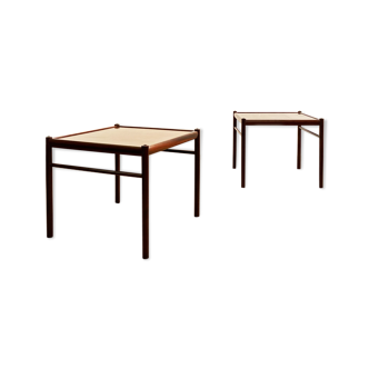 Coffees tables by Ole Wanscher for Poul Jeppensen
