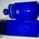 Old blue jars