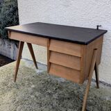 Vintage compass leg desk 50s/60s design