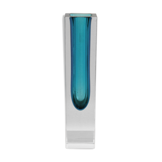 Murano Sommerso vase, Flavio Poli design