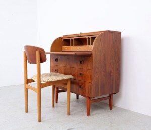 Swedish design secretary by Egon Ostergaard, 1960s