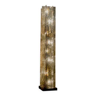 Lampadaire LT379 en verre de Murano par Carlo Nason pour Mazzega, Italie