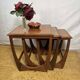 Mid- century retro vintage teak nest of tables by g plan 1960 Danish Design