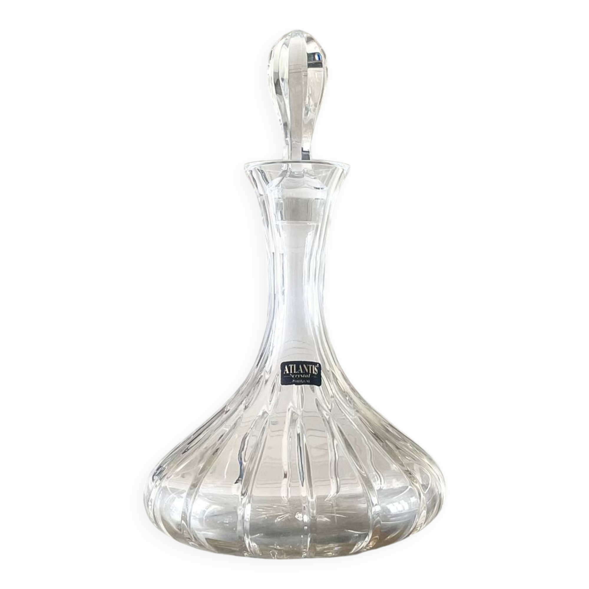 Carafe en cristal taillé Atlantis.