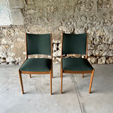 Paire de chaises de Johannes Andersen