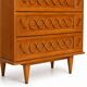 Vintage stamped wooden chest of drawers – 3 drawers