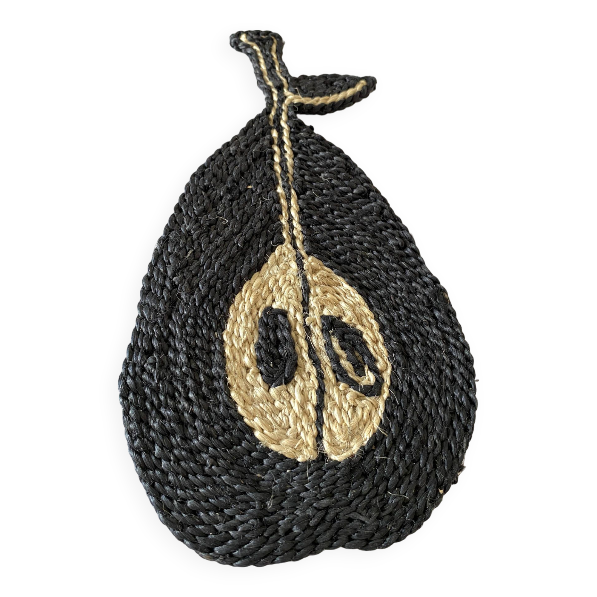 Trivet, braided fibers