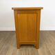 Pair of bedside tables blond wood and vinyl Jantzi 1966