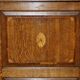 Antique Sheraton wardrobe from around 1800 with drawers - George III