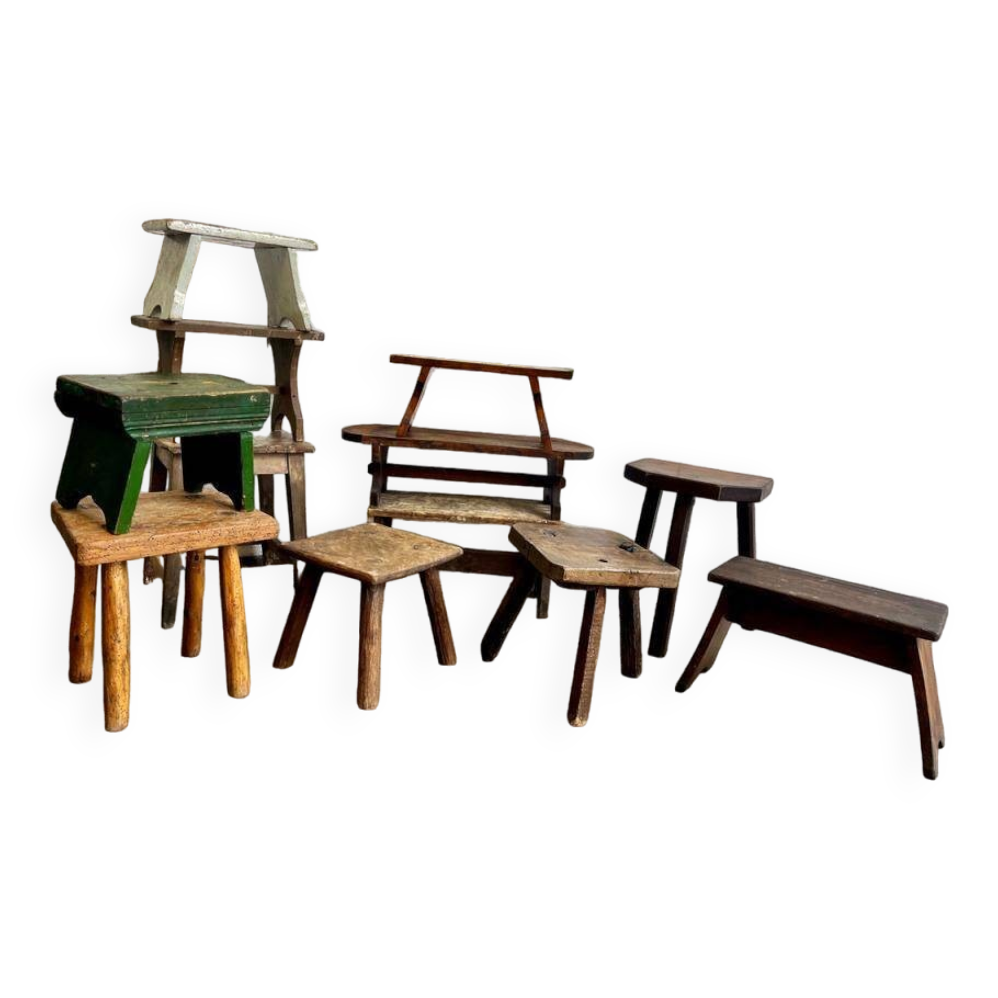 Vintage milking stool