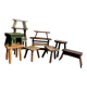 Tabouret de traite vintage