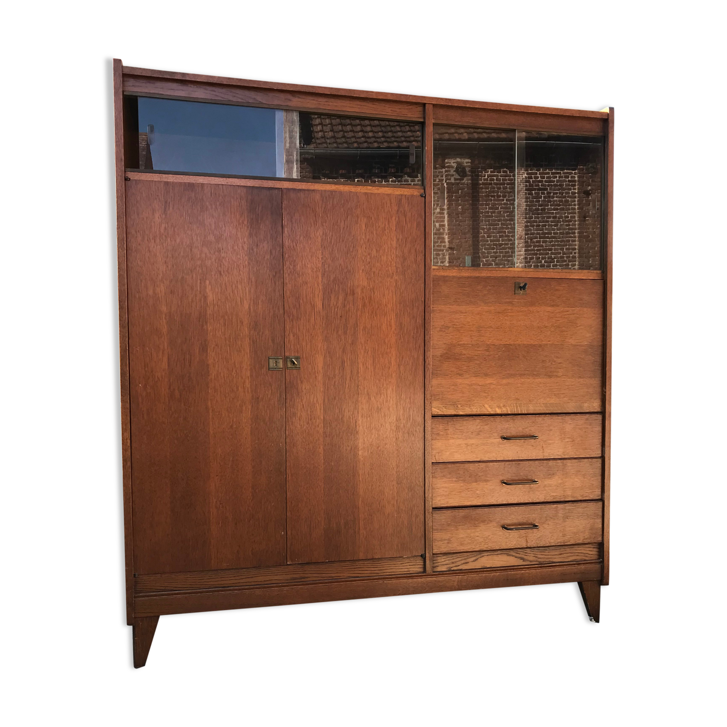 Buffet vintage pieds compas