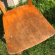 Paire de chaises bistrot style scandinave bois