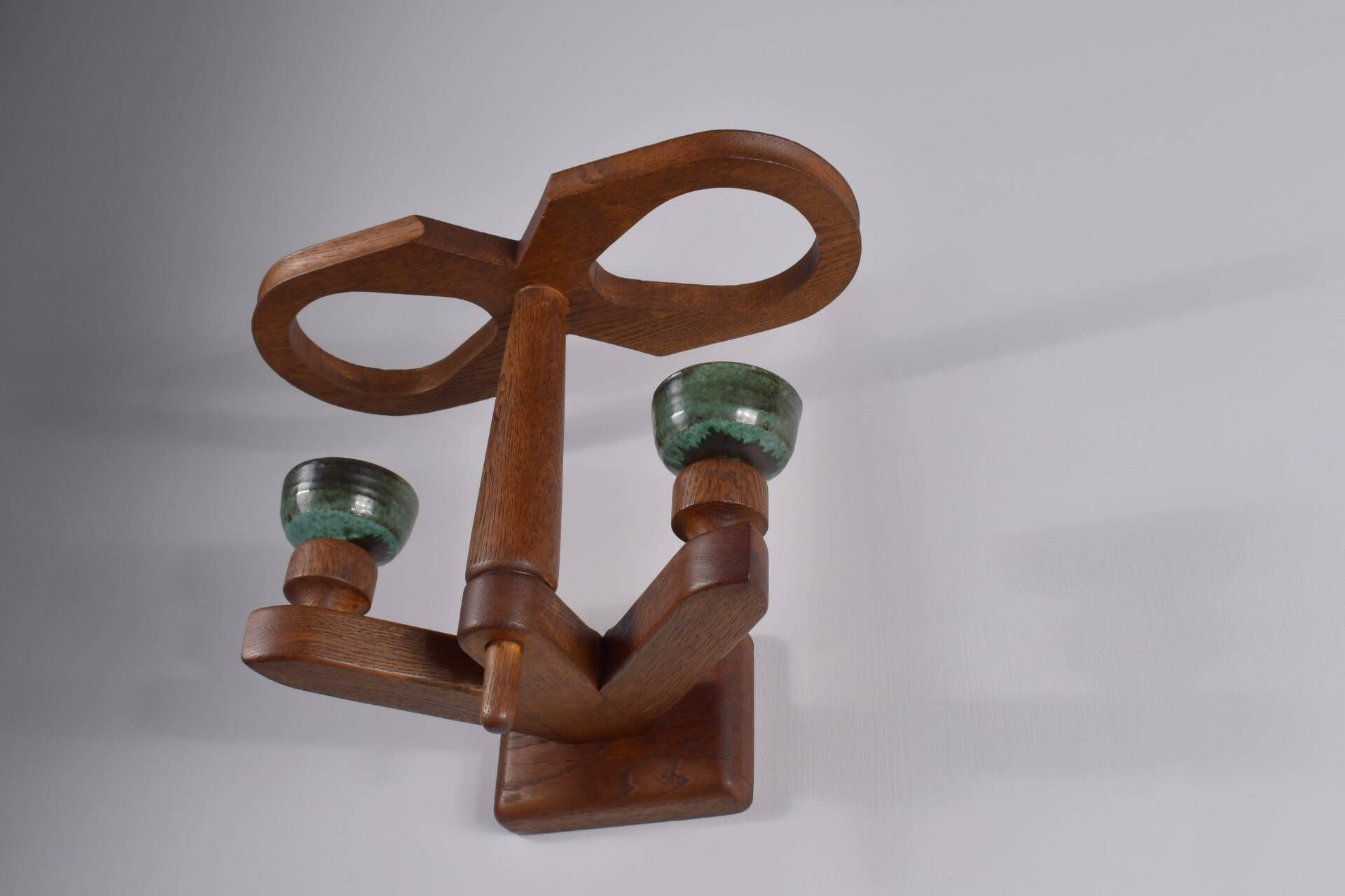 Wall lamp by Guillerme et Chambron for Votre Maison. 1960s (B)