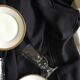 Nappe de campagne en lin noir
