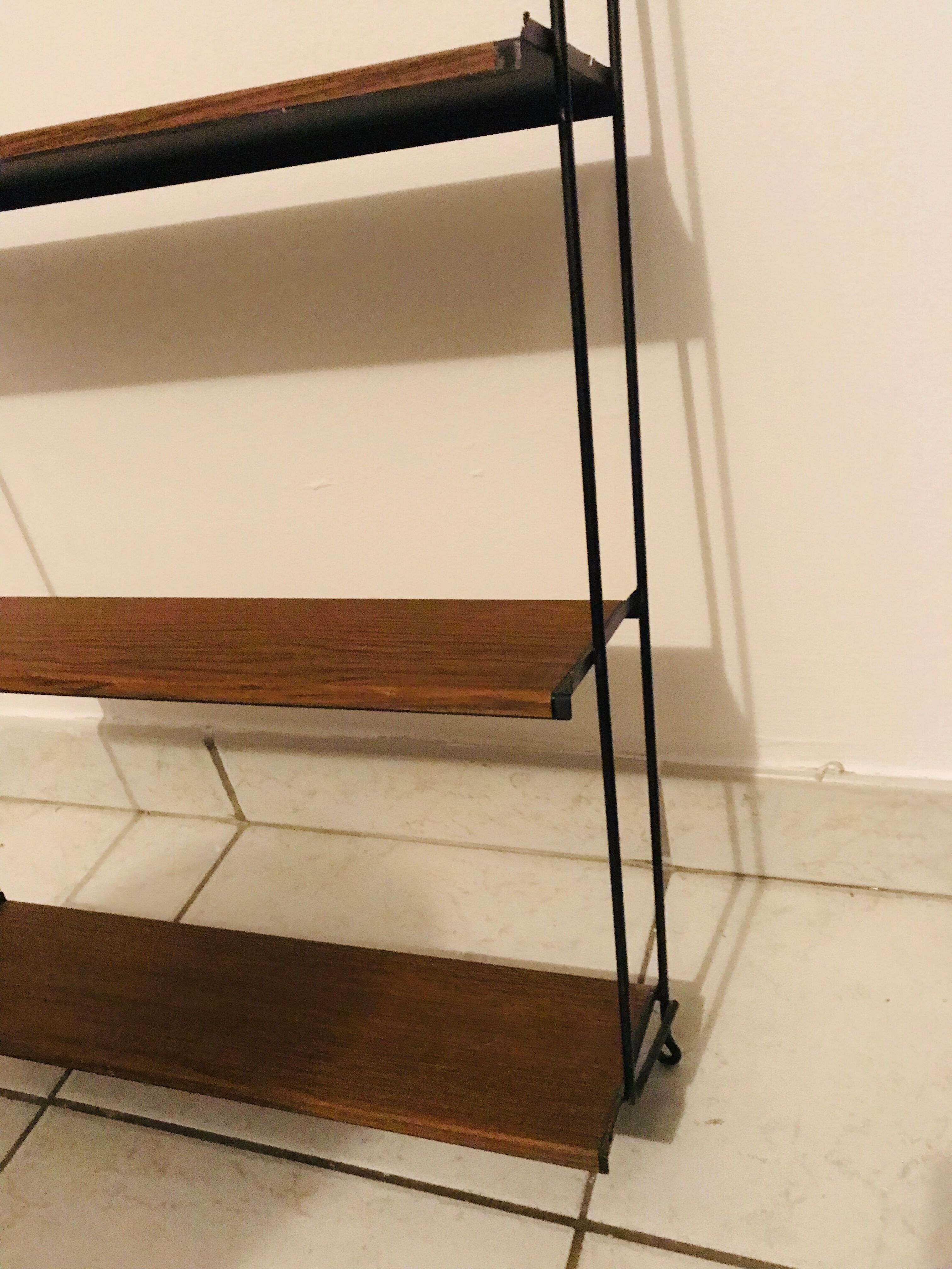 Vintage metal shelf