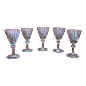 Verres à liqueur surpieds