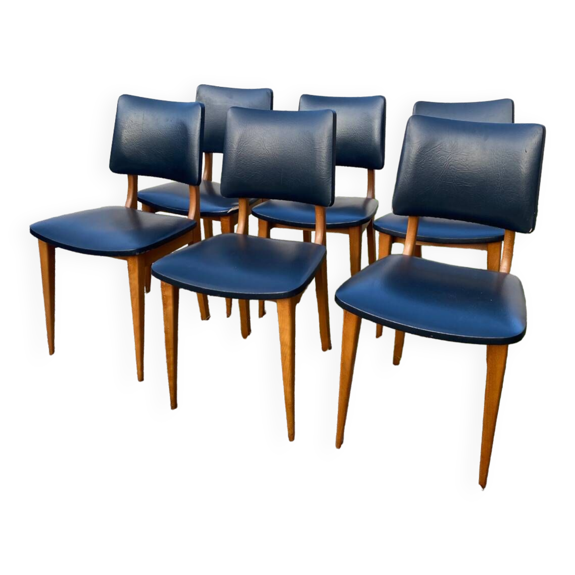 Set of 6 vintage chairs