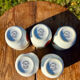 Set of 5 egg coddler bases or egg coddler Royal Worcester
