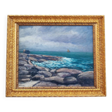 Oil painting - seascape Brittany