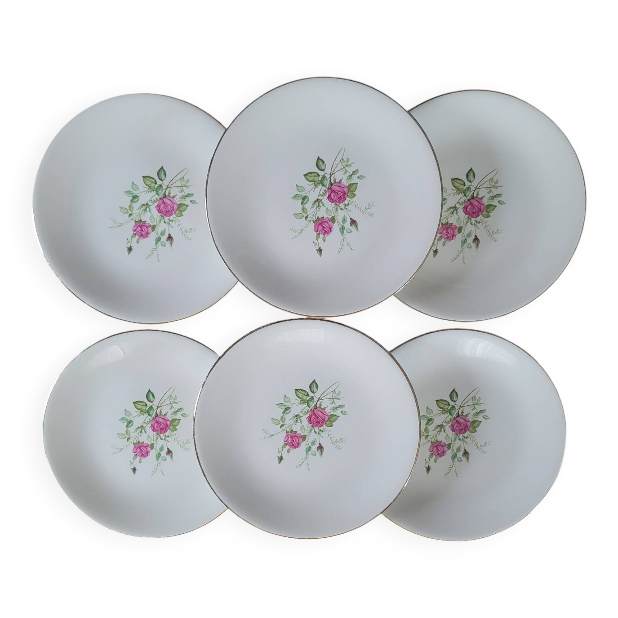 Gien 50s dinner plates
