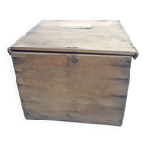 Wooden hat box