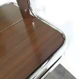 Miroir BAUHAS des années 70 en noyer