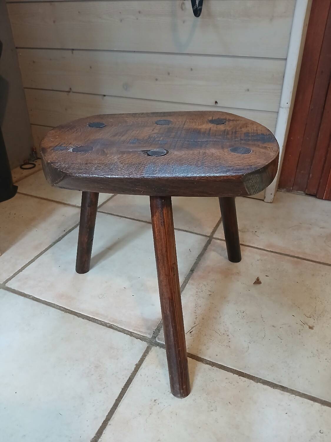 Very old tripod stool