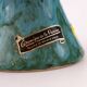 Elegant blue candlestick - Vanoise ceramic