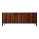 Lowboard Rosewood Chest of Drawers, Denmark 1960s/1970s, mid-c, vntg