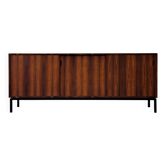 Lowboard Rosewood Chest of Drawers, Denmark 1960s/1970s, mid-c, vntg