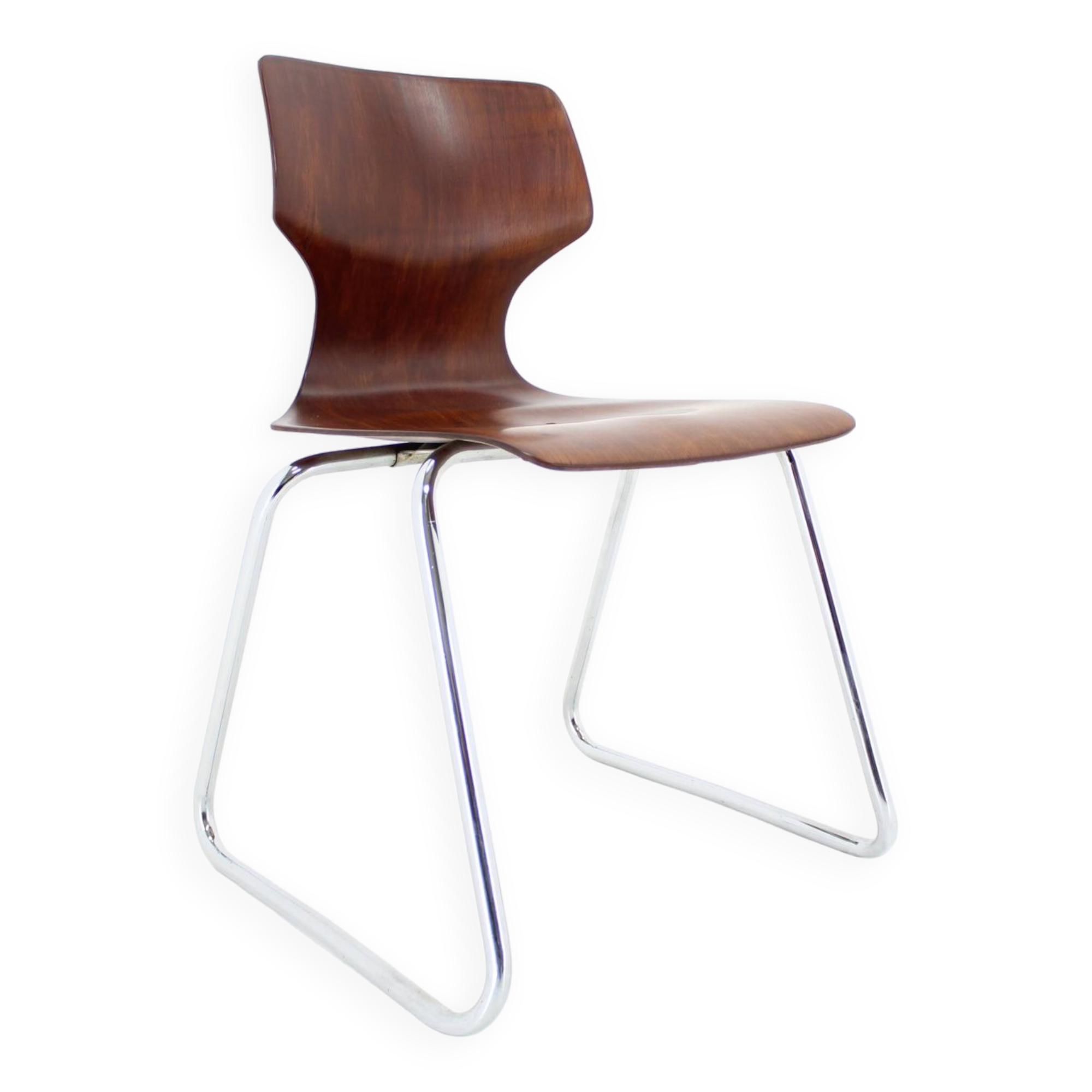 1970s Elmar Flototto Dining or Side Chair, Germany -40 Pieces Available