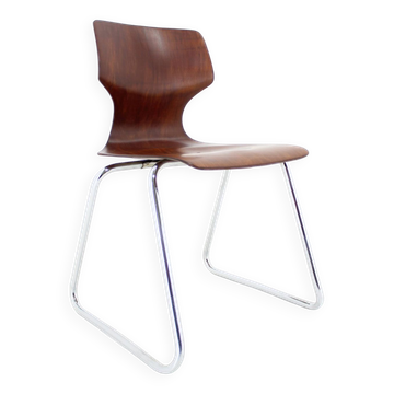 1970s Elmar Flototto Dining or Side Chair, Germany -40 Pieces Available