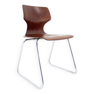 1970s Elmar Flototto Dining or Side Chair, Germany -40 Pieces Available