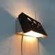Lampe murale danoise vintage de l'ère spatiale de Hamalux