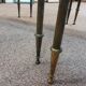 Marble and brass nesting table