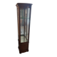 Vitrine en merisier verni