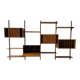 "Royal System" set of 4 teak columns, by Poul Cadovius 1970
