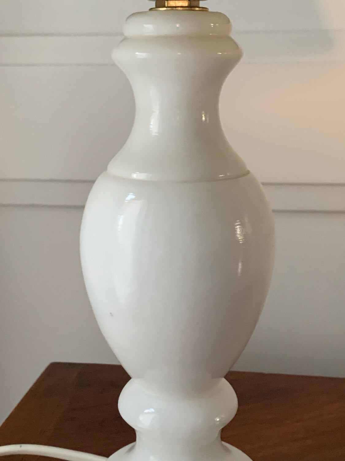Vintage alabaster lamp