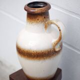 Large West Germany ceramic vase, scheurich Keramik vase, decorative vase, floor vase, 60's